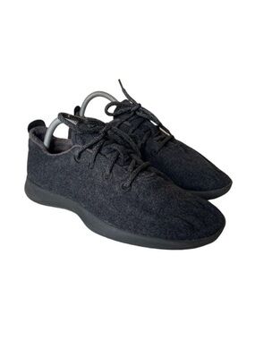 Allbirds Mens Black Merino Wool Runner Sneakers Size 10